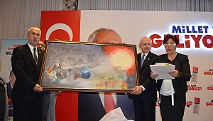 ŞEHRİMİZİN DEĞERLİ SİYASETÇİSİ VE KAGİD BAŞKANI KİBAR ÖZDEMİR'DEN KILIÇDAROĞLUNA ANLAMLI TABLO