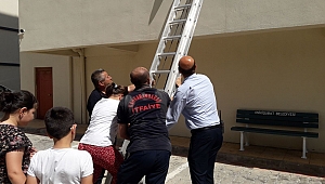 VATANDAŞLAR TAHLİYE EDİLDİ