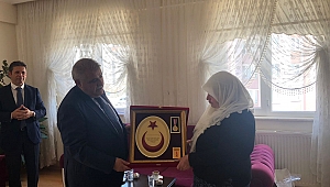 Başkan Mahçiçek Şehit Ailelerini Ziyaret Etti