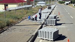 BÜYÜKKIZILCIK KALDIRIMLARINA PARKE