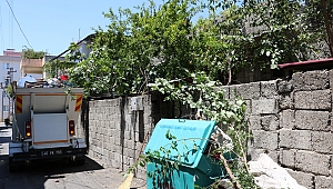 DULKADİROĞLU BELEDİYESİ ÇÖP EVİ TEMİZLEDİ