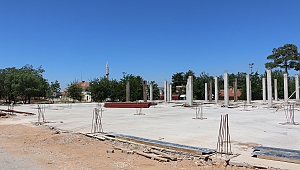 KAPALI PAZAR YERİNDE ÇALIŞMALAR TÜM HIZIYLA DEVAM EDİYOR
