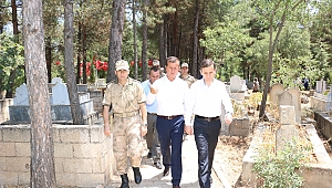 PAZARCIK’TA ANLAMLI ZİYARET
