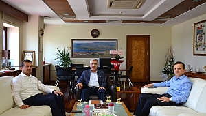 Rektör Can, Pazarcık Kaymakamı Aydın ve Belediye Başkanı Bozdağ ile İlçedeki Eğitim Çalışmalarını Değerlendirdi