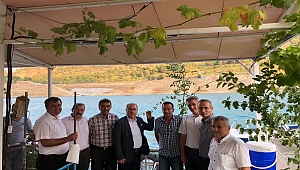 Rektör Can, Ziraat Fakültesi Su Ürünleri Bölümü Balıkçılık Ünitelerinde İncelemelerde Bulundu