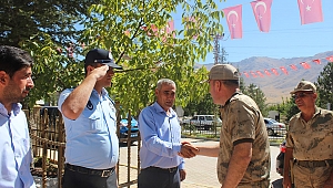 İL JANDARMA KOMUTANI’NDAN BAŞKAN ÇELEĞEN’E VEDA ZİYARETİ