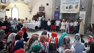 ONİKİŞUBAT’TA GÖRME ENGELLİ ÖĞRENCİLER İÇİN KURANA GEÇME MERASİMİ DÜZENLEDİ