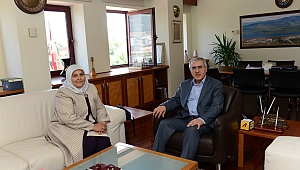 Rektör Can, Kahramanmaraş Milletvekili Öçal’ı Rektörlük Makamında Ağırladı