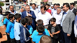 BÜYÜKŞEHİR ÇAĞLAYANCERİT’TE AŞURE DAĞITTI