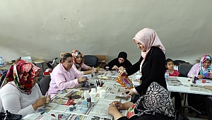 ÇOCUKLAR İÇİN ÜRETİP AİLE BÜTÇESİNE KATKI SAĞLIYORLAR