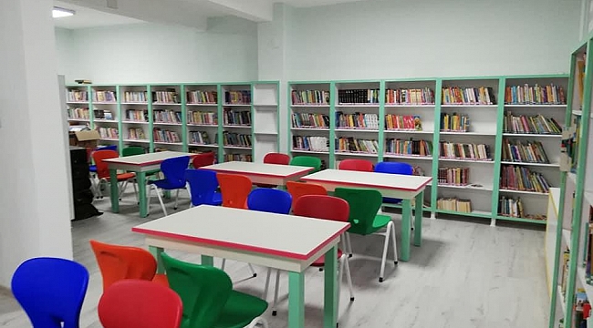 KAHRAMANMARAŞ MERKEZ ÇOCUK KÜTÜPHANESİ YENİLENDİ