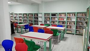 KAHRAMANMARAŞ MERKEZ ÇOCUK KÜTÜPHANESİ YENİLENDİ