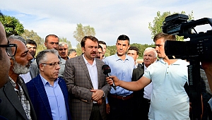 BAŞKAN ERKOÇ TANIR MİLLET BAHÇESİ’NDE