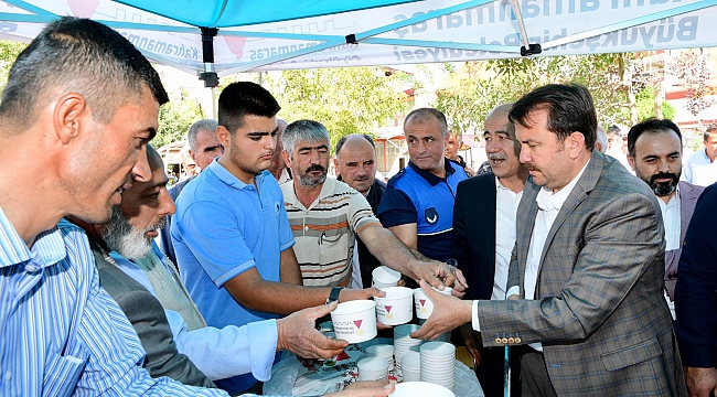 BÜYÜKŞEHİR’DEN AFŞİN’DE AŞURE PROGRAMI