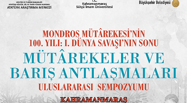 BÜYÜKŞEHİR’DEN BİR SEMPOZYUM DAHA