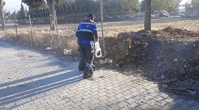 BÜYÜKŞEHİR’DEN ÇEVRE TEMİZLİĞİ