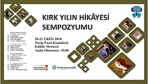 KAHRAMANMARAŞ’TA TYB’NİN 40. YILINDA ‘KIRK YILIN HİKAYESİ SEMPOZYUMU’