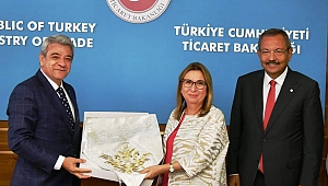 KMTSO’DAN TİCARET BAKANI RUHSAR PEKCAN’A ZİYARET