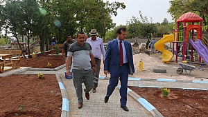 PAZARCIK BELEDİYESİNDEN DÜĞÜN SALONU VE PARK ÇALIŞMASINDA SONA DOĞRU