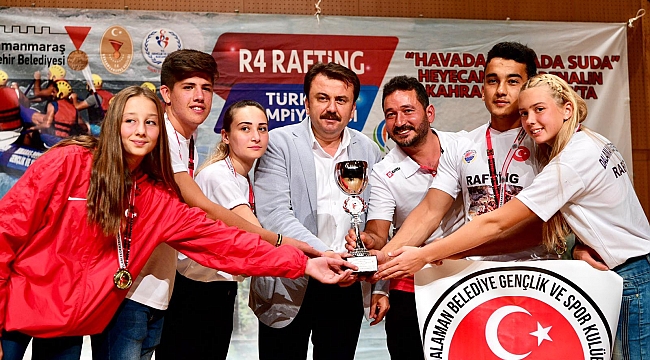RAFTİNG ÖDÜLLERİ DAĞITILDI