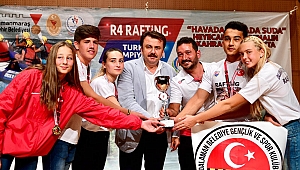 RAFTİNG ÖDÜLLERİ DAĞITILDI