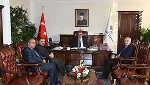 AKEDAŞ ELEKTRİK DAĞITIM HEYETİNDEN VALİ PEKMEZ’E ZİYARET
