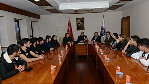 AZERBAYCAN ANKARA BÜYÜKELÇİLİĞİ EĞİTİM MÜŞAVİRİ NESİBOVA, ÜNİVERSİTEMİZİ ZİYARET ETTİ