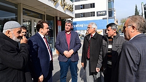 BAŞKAN ERKOÇ’TAN ESNAF ZİYARETİ
