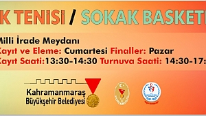 BÜYÜKŞEHİR’DEN SOKAK TURNUVASI