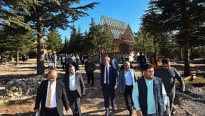 KAHRAMANAMRAŞLI GAZETECİLER YALNIZ ARDIÇ MESİRE ALANINI GEZDİ