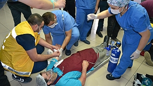 ÖZEL SULAR VATAN HASTANESİ' NDEN YANGIN TATBİKATI