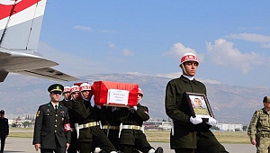 ŞEHİDİMİZ MEHMET KAŞIK EBEDİ İSTİRAHATGAHINA UĞURLANDI