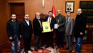 BAŞKAN ERKOÇ'A GÜZEL AHLÂK ZİYARETİ