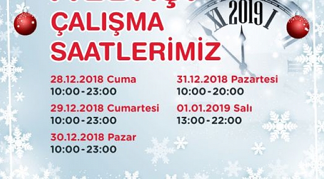 SANKO PARK’TA, YILBAŞINDA ALIŞVERİŞ SAATLERİ UZADI, PUANLAR İKİYE KATLANIYOR