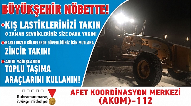 AKOM’DAN KAR YAĞIŞI, BUZLANMA VE DON OLAYI UYARISI