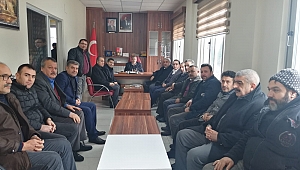 BAŞKAN KUYBU TEKNİK MAKİNA SANATKARLARI ESNAF ODASINI ZİYARET ETTİ