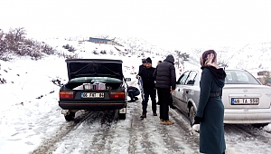 ÇAKIROĞLU’NDA KAR EĞİTİME ENGEL OLAMIYOR