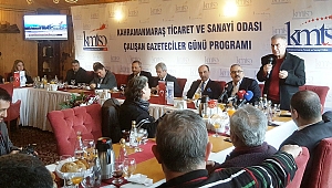 KMTSO ÇALIŞAN GAZETECİLER GÜNÜNDE BASINLA BULUŞTU