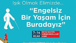 MAHÇİÇEK BEYAZ BASTON GÖRME ENGELLİLER GÜNÜ’NÜ KUTLADI