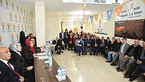 Milletvekili Öçal Türkoğlu'nda vatandaşların sorunlarını dinledi