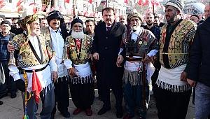 BAŞKAN ERKOÇ KURTULUŞ COŞKUSUNA ORTAK OLDU