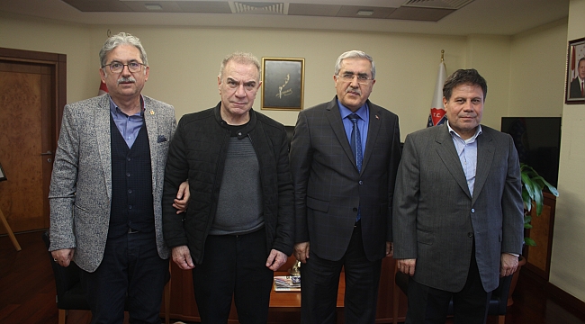 KMBGC’DEN REKTÖR CAN’A ZİYARET