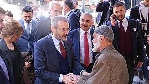 Mahir Ünal'dan Esnaflara ziyaret
