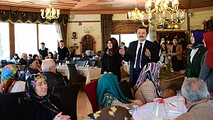 BAŞKAN ERKOÇ YAŞILARLA BİRARAYA GELDİ