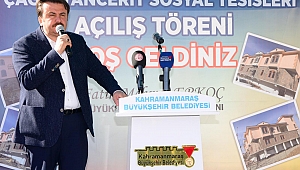 ÇAĞLAYANCERİT MİLLET KONAĞI HİZMETE AÇILDI