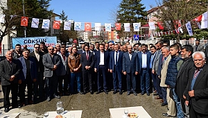 GÖKSUN İÇME SUYU HATTI AÇILIŞI YAPILDI