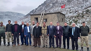 SİİRT’TE ZİYARET ETMEDİK YER BIRAKMADI