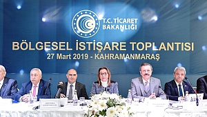 TİCARET BAKANLIĞI BÖLGESEL İSTİŞARE TOPLANTISI KMTSO’DA YAPILDI