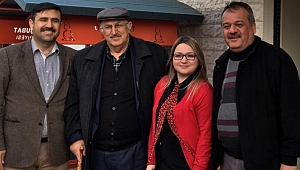 Muhtar Tuğba Özden'e ziyaretler devam ediyor.