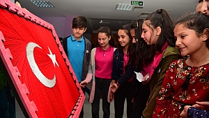 MİNİK ÖĞRENCİLERDEN ANLAMLI SERGİ